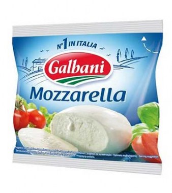 Сыр Моцарелла Гальбани 45% 125гр